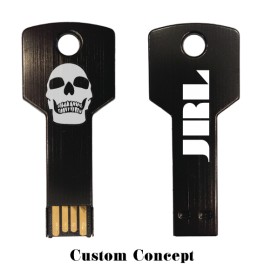 Clef USB format "clé de porte" noir