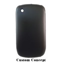 Coque de protection BlackBerry Curve 8520/9300 aluminium noir